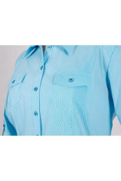 Блуза Vita Comfort 1-131 голубой - фото 2