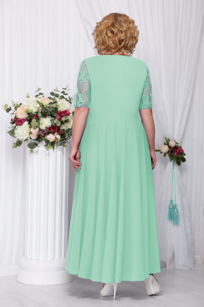 Болеро, платье Ninele 259 светло-зеленый - фото 4