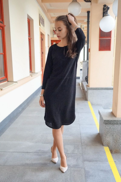 Платье Fayno Fashion 216 черный - фото 2