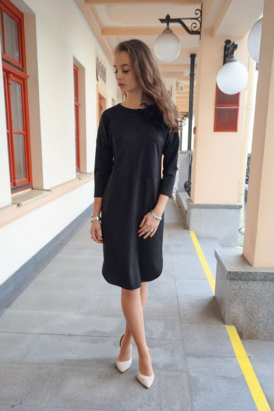 Платье Fayno Fashion 216 черный - фото 1