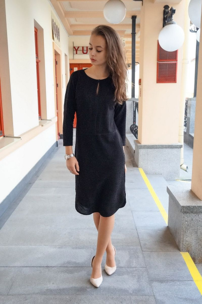 Платье Fayno Fashion 216 черный - фото 3
