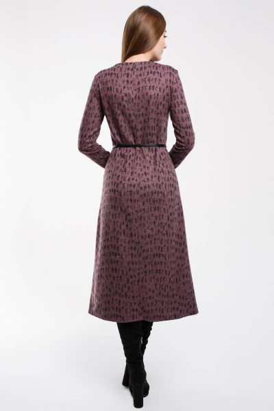 Платье Madech 195341 пурпурный,черный - фото 5