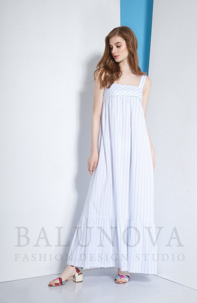 Платье Balunova 5146 голубой - фото 1