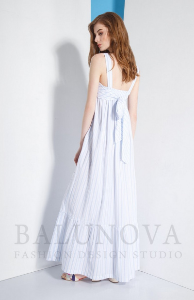 Платье Balunova 5146 голубой - фото 2