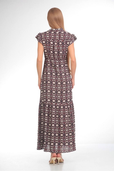 Платье TVIN 5218 коричневый - фото 2
