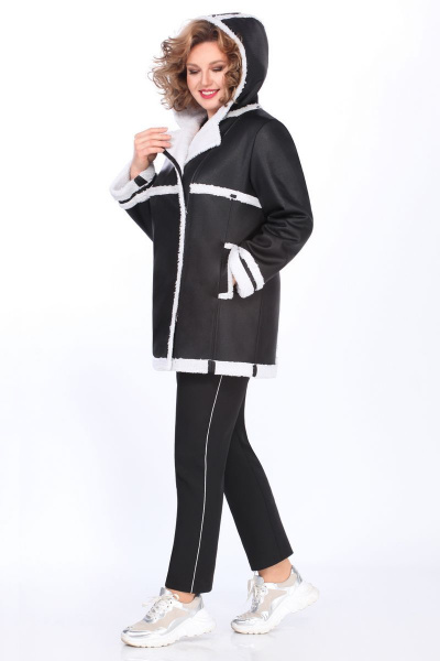 Куртка Matini 2.1342 черный+белый - фото 4