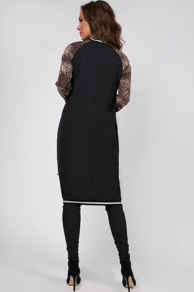 Платье Teffi Style L-1452 черный - фото 3