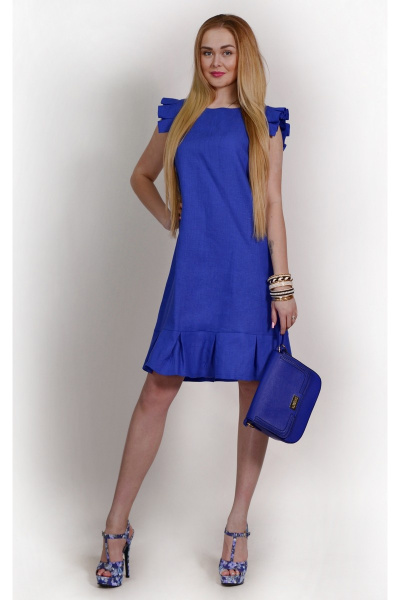 Платье Mont Pellier 811 6-я.синий - фото 1