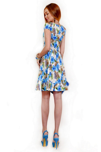 Платье Monica 55150 3-голубая-лилия - фото 2
