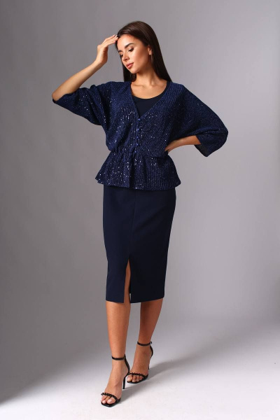 Блуза, платье Mia-Moda 1110-2 - фото 1