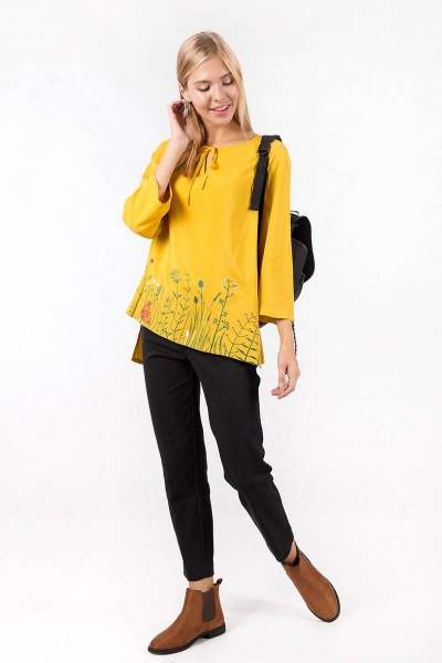 Блуза Daloria 6088 желтый - фото 1