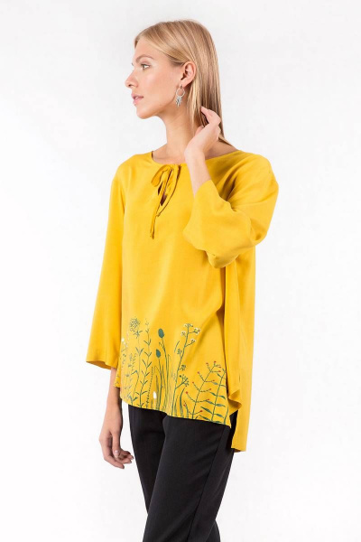 Блуза Daloria 6088 желтый - фото 3