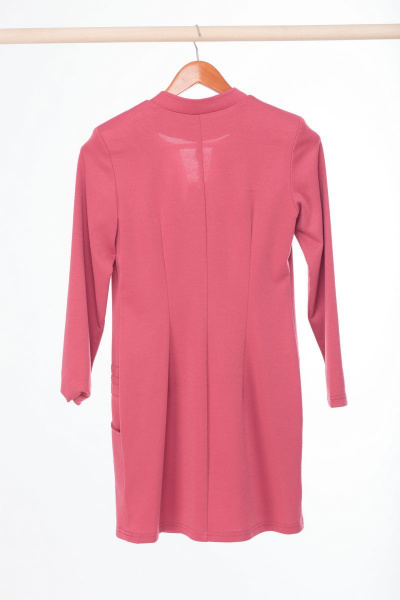 Платье Anelli 124 розовый - фото 5
