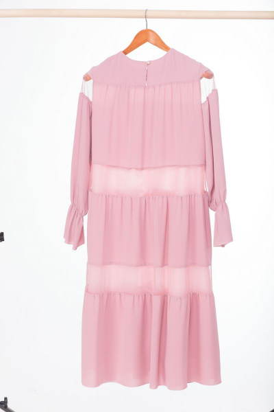 Платье Anelli 789 розовый - фото 8