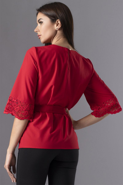 Блуза VIZAVI 616 красный - фото 3