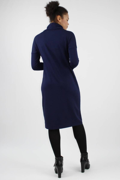 Платье VLADOR 500239 темно-синий - фото 3