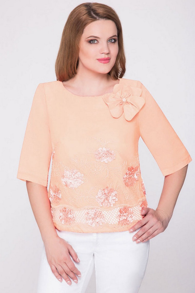 Блуза DaLi 5160 персиковый - фото 1
