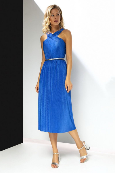 Платье LaVeLa L10087 ярко-синий - фото 1