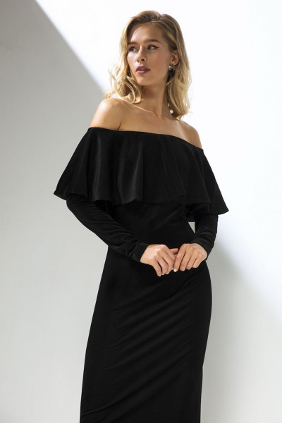 Платье LaVeLa L1733 черный - фото 2