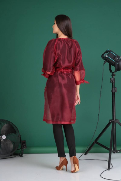 Блуза, брюки, кардиган Celentano 1865-1 красный - фото 3