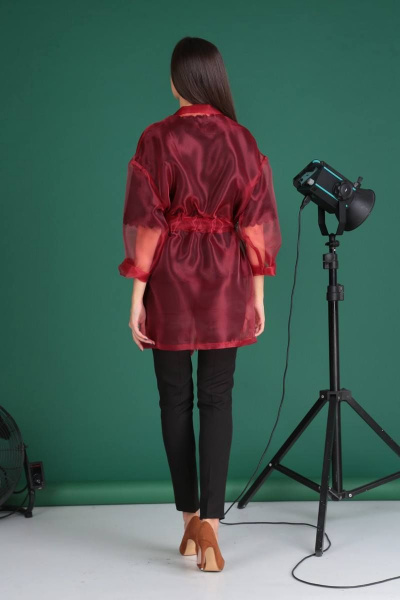 Блуза, брюки, кардиган Celentano 1867-1 красный - фото 3