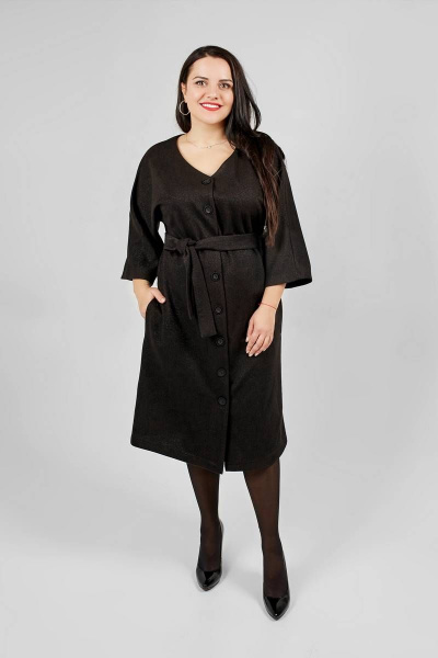Платье Legend Style D-055 черный - фото 1