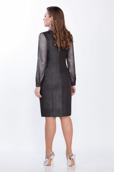 Платье LaKona 1266 черный-мерцание - фото 2