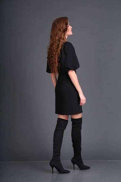 Платье DoMira 01-541 черный - фото 3