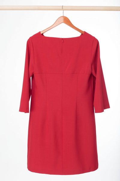 Платье Anelli 376 красный - фото 6