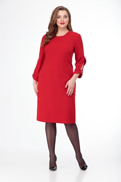 Платье Talia fashion 322 красный - фото 1