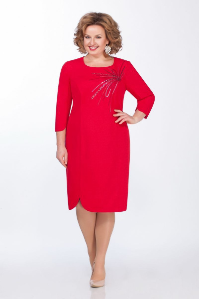 Платье LaKona 1273 красный - фото 1