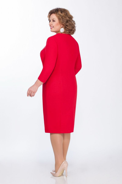 Платье LaKona 1273 красный - фото 3