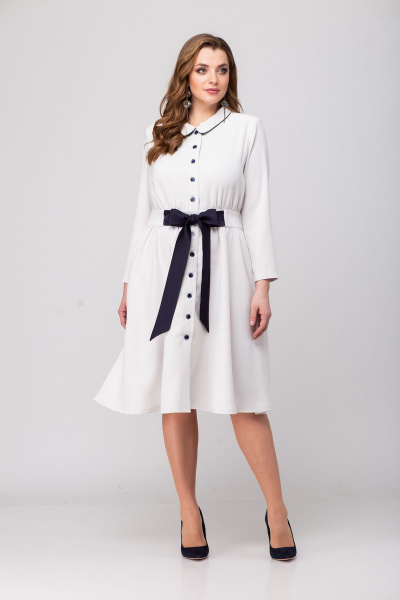 Блуза, платье Djerza 1444 белый - фото 1