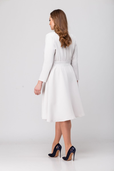 Блуза, платье Djerza 1444 белый - фото 7