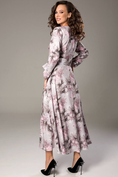 Платье Teffi Style L-1417 папоротник - фото 2