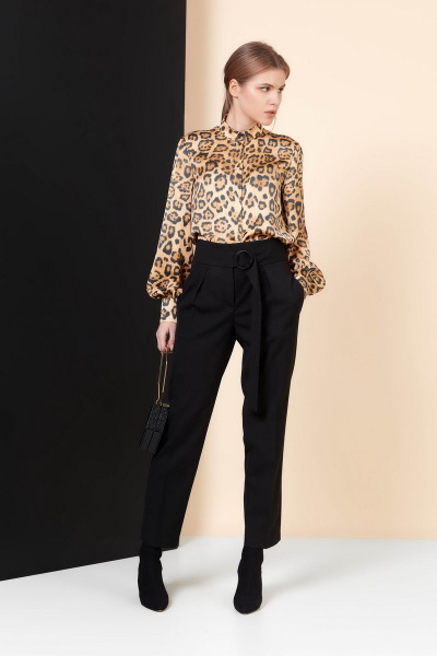 Блуза Favorini 21807 леопард - фото 1