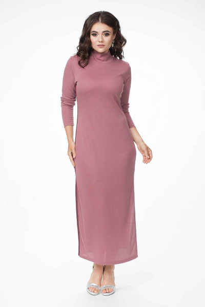 Платье Melissena 1011 розовое - фото 3