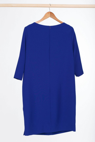 Платье Anelli 375 синий - фото 8