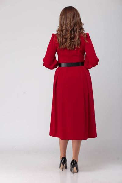 Платье Shetti 1055 красный - фото 3