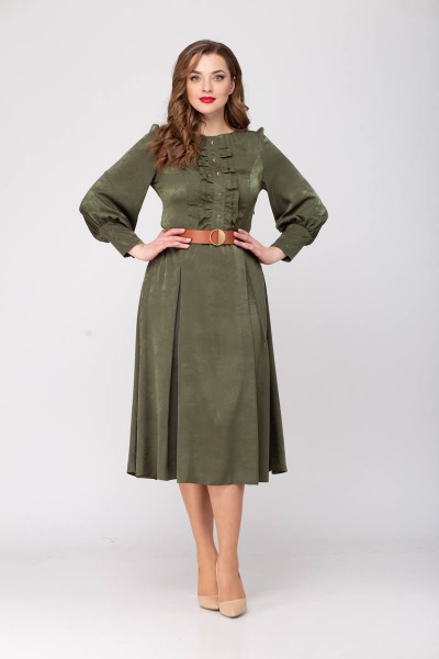 Платье Shetti 1055 зеленый - фото 1