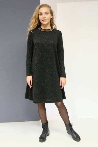 Платье Ivera 742 черный - фото 1