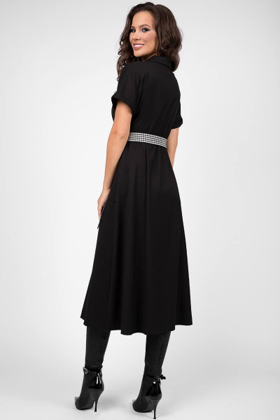Платье Teffi Style L-1462 черный - фото 3