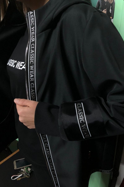 Брюки, куртка, майка Runella 1419 черный - фото 12