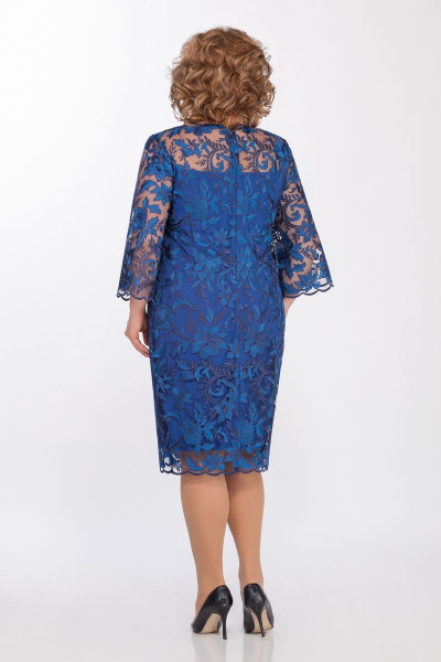 Платье LaKona 969 сине-васильковый - фото 2