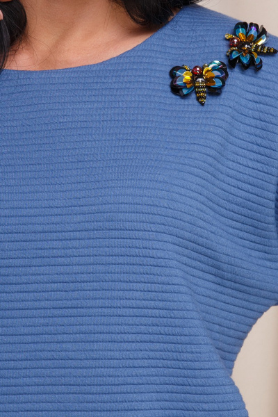 Блуза, юбка Anastasia 153 голубой - фото 2
