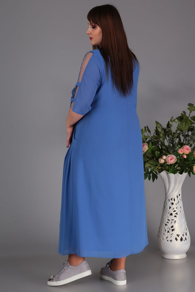 Платье Algranda by Новелла Шарм А3350-голубое - фото 3