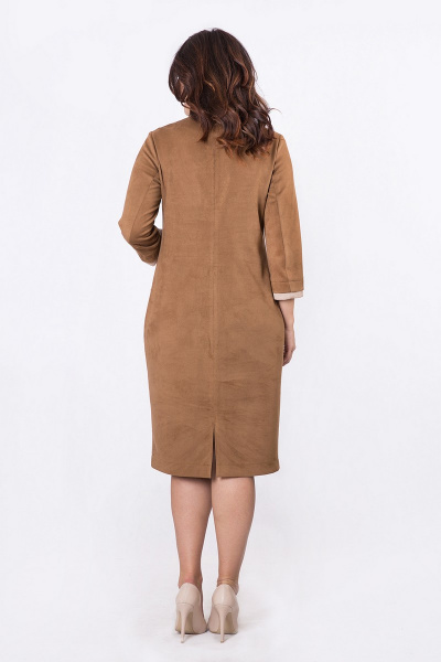 Платье Daloria 1374 коричневый - фото 2