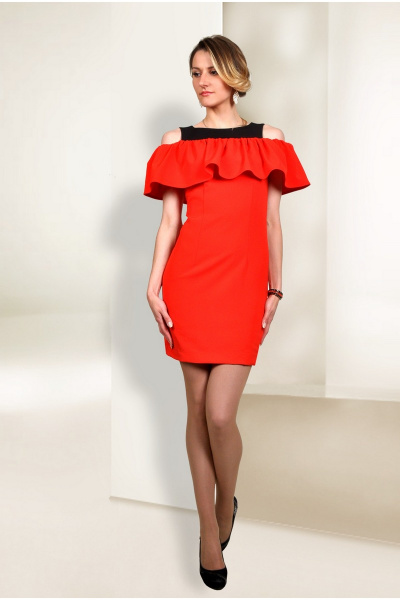 Платье Talia fashion 055 красный - фото 1