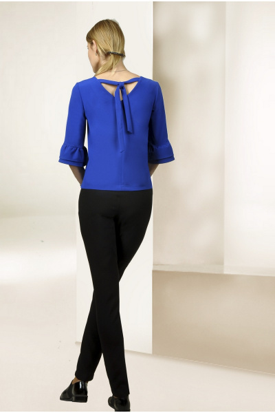 Блуза Talia fashion 075 васильковый - фото 2