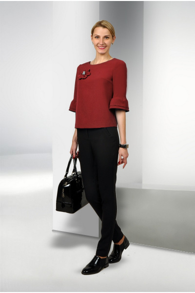 Блуза Talia fashion 075 винный - фото 1